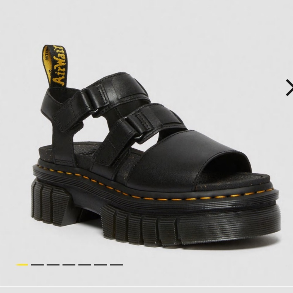 Ricki Nappa Lux Leather Strap Platform Sandals